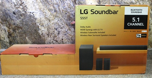 Brand new soundbar with - brand, lg