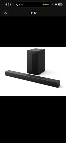 S60t soundbar with - lg,